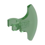 Weapon Axe Head, Clip-on (Viking) [Thick Clip] Trans-Green