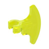 Weapon Axe Head, Clip-on (Viking) [Thick Clip] Transparent-Neongrün