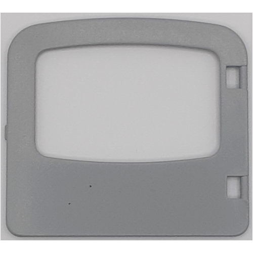 Duplo Door / Window without Interior Top Clip Light Bluish Gray