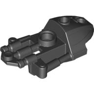 Large Figure Limb Cover (Toa Inika) Schwarz