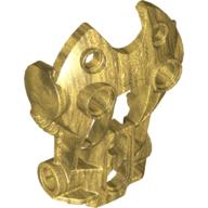 Large Figure Limb Cover / Torso Cover (Toa Inika) Pearl Gold