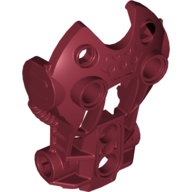 Large Figure Limb Cover / Torso Cover (Toa Inika) Dunkelrot