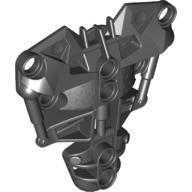 Large Figure Torso Cover, Armour, Toa Inika (Type 1) Schwarz