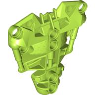 Large Figure Torso Cover, Armour, Toa Inika (Type 1) Lime