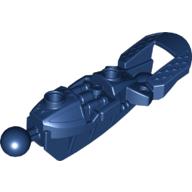 Large Figure Skeletal, Limb, with 2 Ball Joints (Toa Inika) Dark Blue