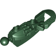 Large Figure Skeletal, Limb, with 2 Ball Joints (Toa Inika) Dark Green