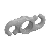 Large Figure Accessory, Chain Link Section Perlhellgrau