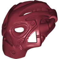 Large Figure Mask Calix Dark Red