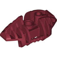 Large Figure Limb Cover, Upper Leg Section (Piraka) Dunkelrot