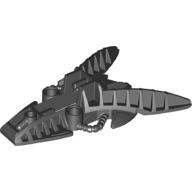 Large Figure Foot, Piraka Mechanical Schwarz