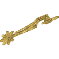 Large Figure Weapon, Piraka Drill and Buzz Saw Combination (Reidak) Perlgold