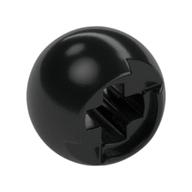 Technic Ball Joint with Through Axle Hole Black