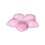 Clikits Icon, Flower 2 × 2 Large, 5 Petals with Pin