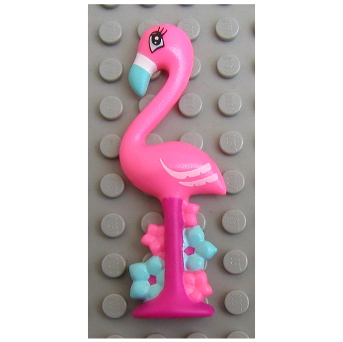 Clikits Icon, Flamingo 2 × 8 with 2 Pins Clikits Pink
