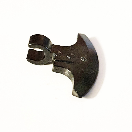 Weapon Axe Head, Clip-on (Viking) [Thin Clip] Schwarz