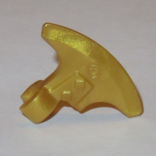 Weapon Axe Head, Clip-on (Viking) [Thin Clip] Perlgold