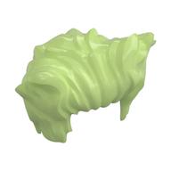 Hair Two Points/Pointy Yellowish Green
