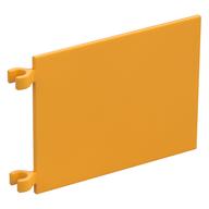 Flag 6 × 4 with U-Clips Bright Light Orange