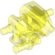 Torso/Head Mechanical, Exo-Force Robot with Marbled Pearl Light Gray Pattern Trans-Neon Green