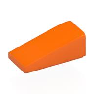 Brick Sloped 18° 2 × 1 × 2/3 Orange