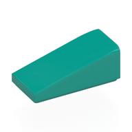 Brick Sloped 18° 2 × 1 × 2/3 Dark Turquoise