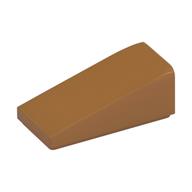 Brick Sloped 18° 2 × 1 × 2/3 Medium Nougat