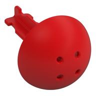Duplo Cannon Ball 1/2 with Axle Connector and 4 Holes in Top Rot