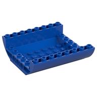 Brick Curved Inverted 8 × 8 × 2 Double Blue