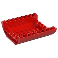Brick Curved Inverted 8 × 8 × 2 Double Red