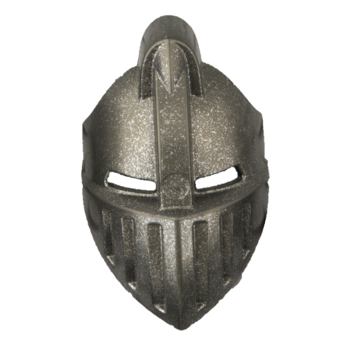 Large Figure Mask / Visor, Kentis Speckle DBGray-Silver