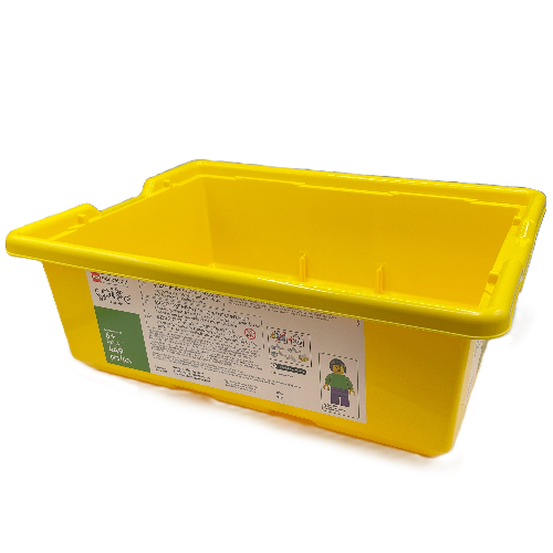 Storage Bin, Dacta, Medium [New Style] Gelb