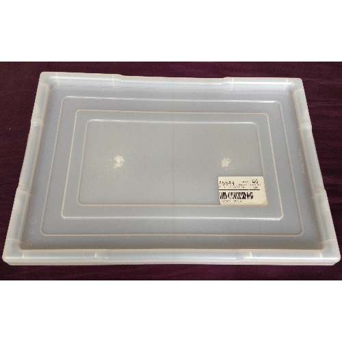 Storage Bin Lid, Dacta [For New Style Trays] Trans-Clear