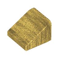 Brick Sloped 30° 1 × 1 × 2/3 (Cheese Slope) Perlgold