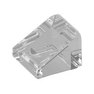 Brick Sloped 30° 1 × 1 × 2/3 (Cheese Slope) Trans-Clear