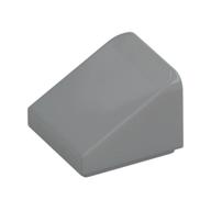 Brick Sloped 30° 1 × 1 × 2/3 (Cheese Slope) Hellblaugrau