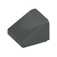 Brick Sloped 30° 1 × 1 × 2/3 (Cheese Slope) Dunkelblaugrau