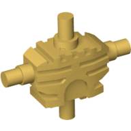 Torso Mechanical, Bionicle in Pearl Gold