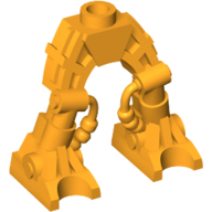 Legs Mechanical, Bionicle Bright Light Orange