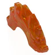 Energy Effect, Spiked Dragon for Spinner Transparent-Orange