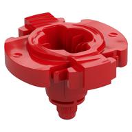 Projectile, Base for Spinner with Axle Red