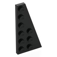 Wedge Plate 6 × 3 Right Black