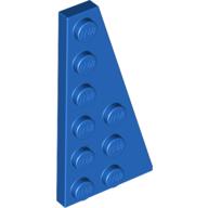 Keil Platte 6 × 3 rechts Blau