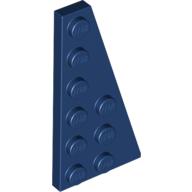 Keil Platte 6 × 3 rechts Dunkelblau