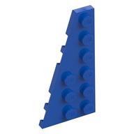 Wedge Plate 6 × 3 Left Blue