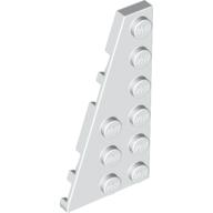 Wedge Plate 6 × 3 Left White