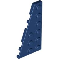 Wedge Plate 6 × 3 Left Dark Blue