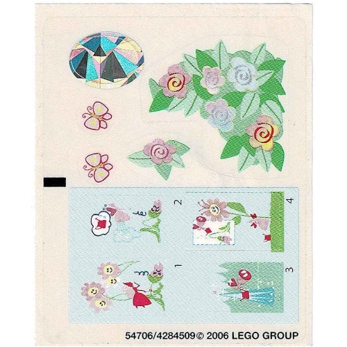 Sticker Sheet for Set 7579-1 [No Color/Any Color]