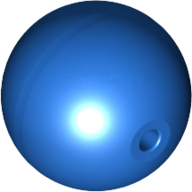 Projectile, Large Figure Weapon, Zamor Sphere / Ball Blue
