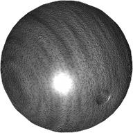 Projectile, Large Figure Weapon, Zamor Sphere / Ball Pearl Dark Gray
