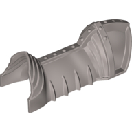 Large Figure Limb Cover, Leg Shin Guard, Armour (Type 2) Perlhellgrau